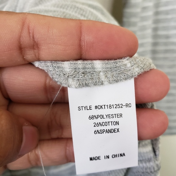 Code X Mode striped Tee XL - Picture 4 of 5